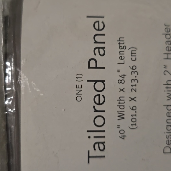 Croscill home tailored panel - Picture 3 of 3